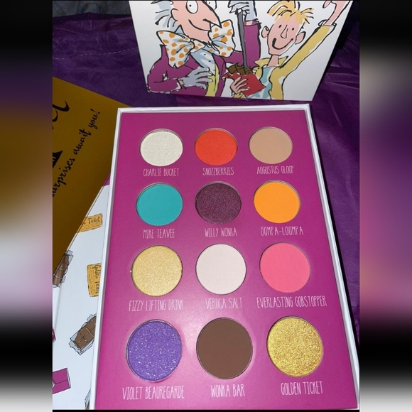 Storybook Cosmetics Other - Storybook Cosmetics Charlie and the Chocolate Factory Eyeshadow Palette. NIB.